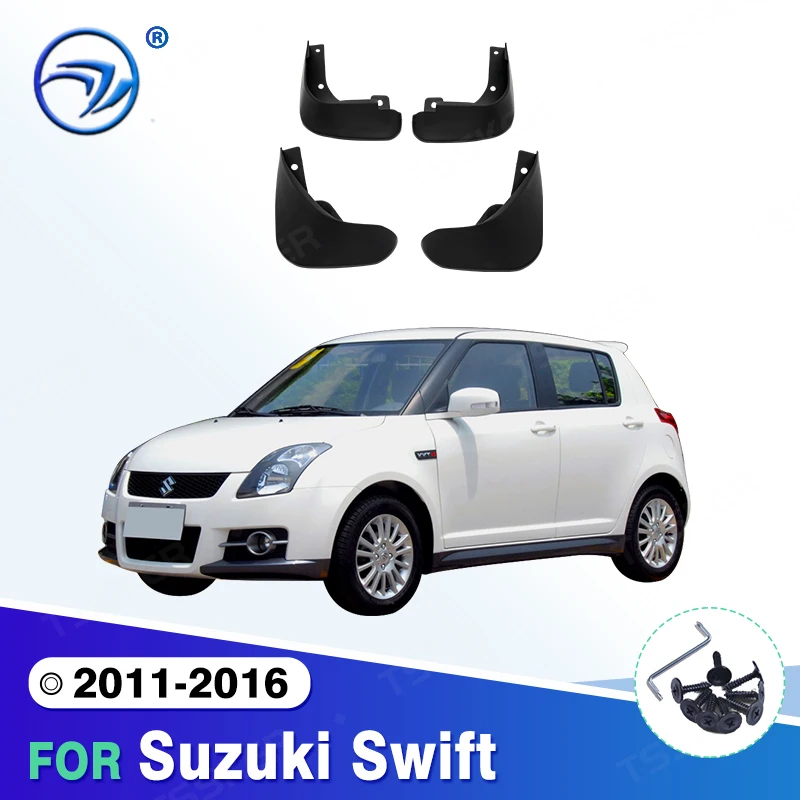 For Suzuki Swift 2011 - 2016 2012 2013 2014 2015 Car Mudflaps Mud Flaps Splash Guards Mudguards Flap Fender Accessories