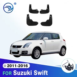 For Suzuki Swift 2011 - 2016 2012 2013 2014 2015 Car Mudflaps Mud Flaps Splash Guards Mudguards Flap Fender Accessories