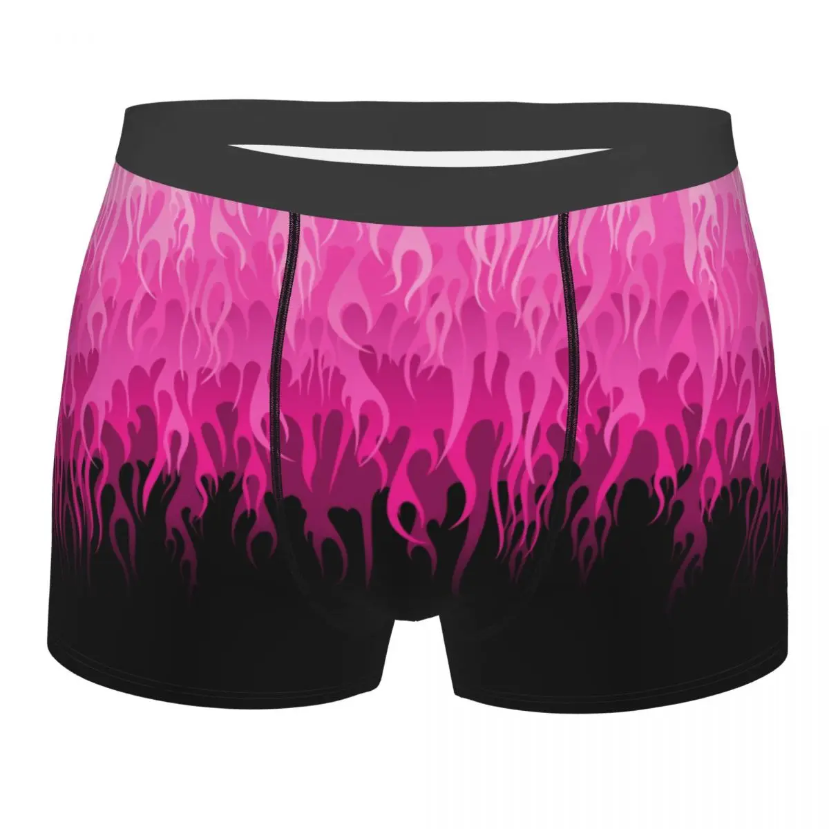

Custom Pink Hot Rod Racing Flames Boxers Shorts Mens Briefs Underwear Cool Underpants