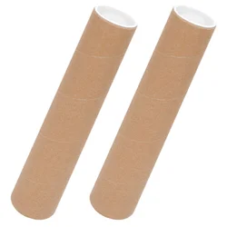 Tubo de correo resistente de 2 piezas, cilindro de dibujo, soporte de almacenamiento para póster de papel, tubos Abs