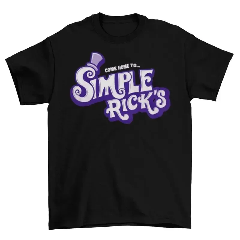 Simple Ricks Wafers T Shirt Cotton Funny TV Sizes New