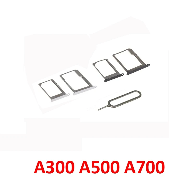 Pop para samsung galaxy a3 a5 a7 2015 a300 a500 a700 caixa de telefone novo adaptador de cartão sim e suporte de bandeja de cartão micro sd