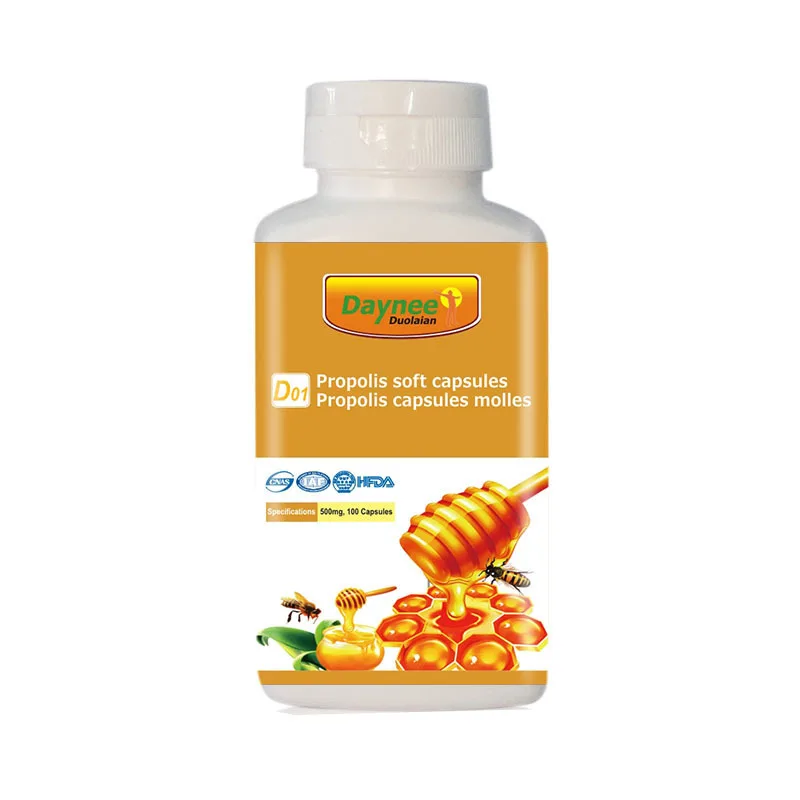 Natura Bee Propolis Capsule Relieving Joint Pain, Antioxidant Royal Jelly 60 Pcs