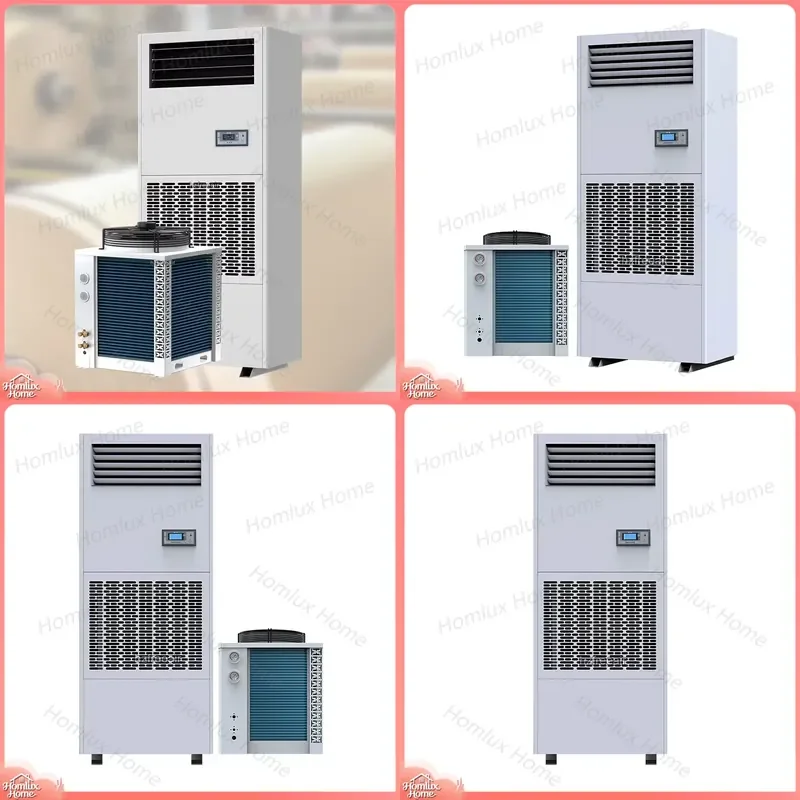 Temperature Controlled Dehumidifier for Basement with Drain Pipe Continuous Drainage Washable Filter Intelligent Auto