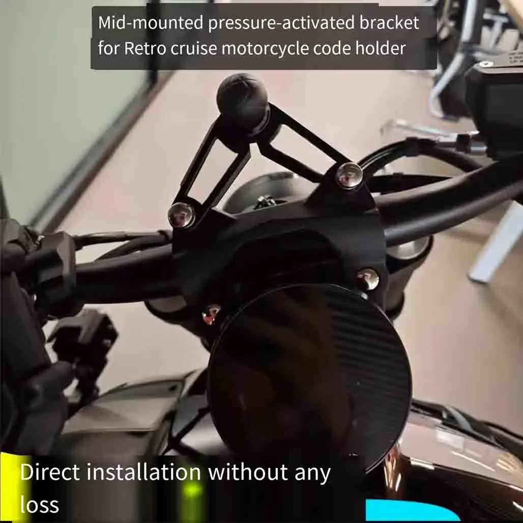 For QJMOTOR AK628 AK 628 refitted middle faucet pressure code bracket mobile phone bracket sports camera bracket