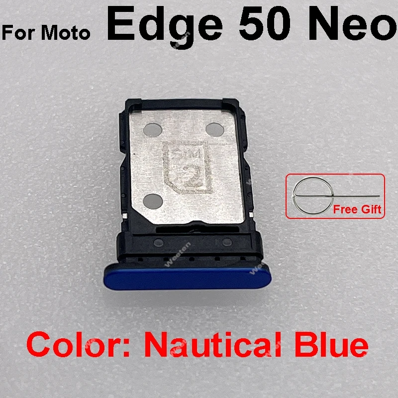 SIM Card Tray Holder For Motorola MOTO Edge 50 Fusion Edge 50 Neo Edge 50 Pro Sim Card Slot Reader Adapter Replacement Parts image 6
