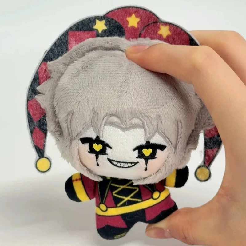 

10cm The Freak Circus Freaks Plush Pendant Toys Pierrot harlequin jester Plushie Backpack Doll Stuffed Keychain Decoration Gifts