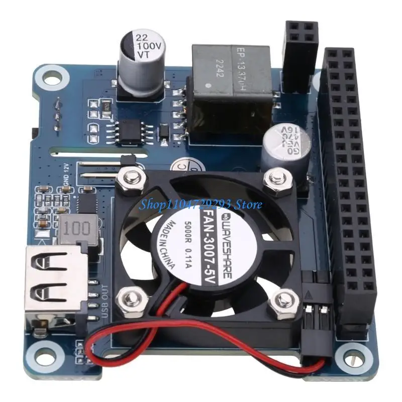 

Y2GD Power Over Ethernet (PoE) Expansion Board forRaspberryPi More Devices