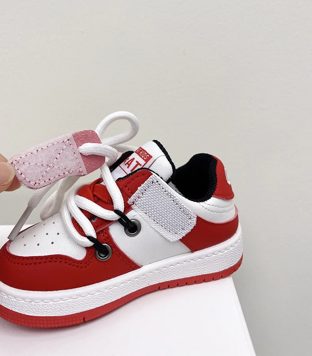 Size15-30 Spring Autumn Baby Boys Girls Fashion Sneakers Hot Sale Toddler Sports Shoes Infant First Walkers Casual Board Shoes