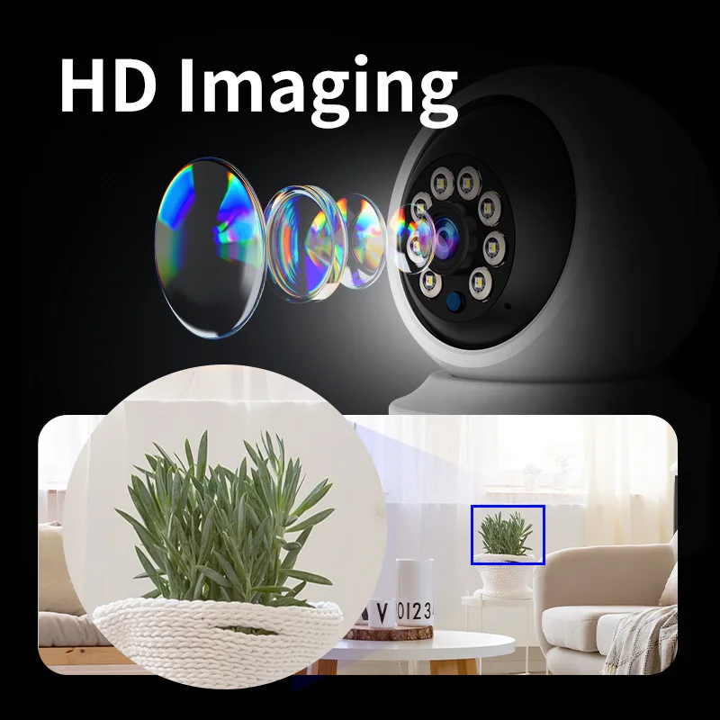 Vstarcam C993 O-Kam APP Full Color 360Degree Wireless PTZ IP Dome  Camera   AI Humanoid Detection Home Security CCTV Monitor