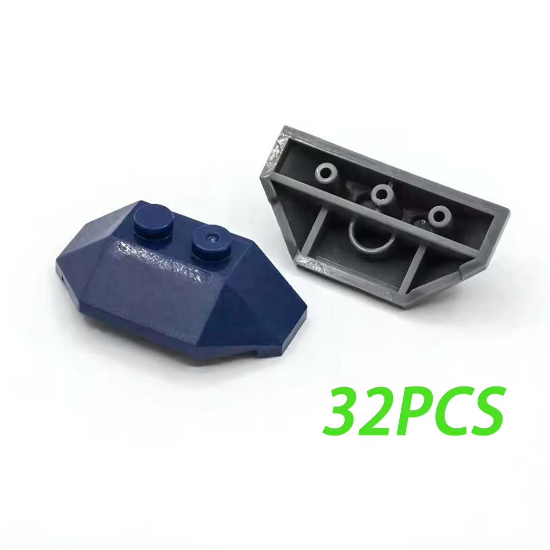 

32PCS/50g High-Tech Building Blocks MOC 47759 4x2 Inclined Wedge Parts Compatible With Other Assembles Bricks Toys Gift