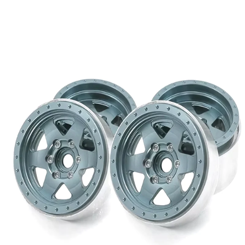 4 ชิ้น 1.9 ''Offset - 8 มิลลิเมตรโลหะ Beadlock ล้อฮับสําหรับ 1/10 Scale RC รถ Crawlers Axial SCX10 90046 AXI03007 Traxxas TRX4