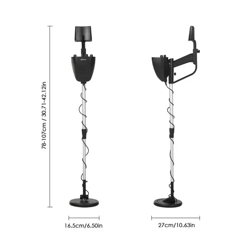 Sensitivity Metal Detector Professional Underground Gold Detectors Pinpointer Detecting Jewelry Treasure Hunter