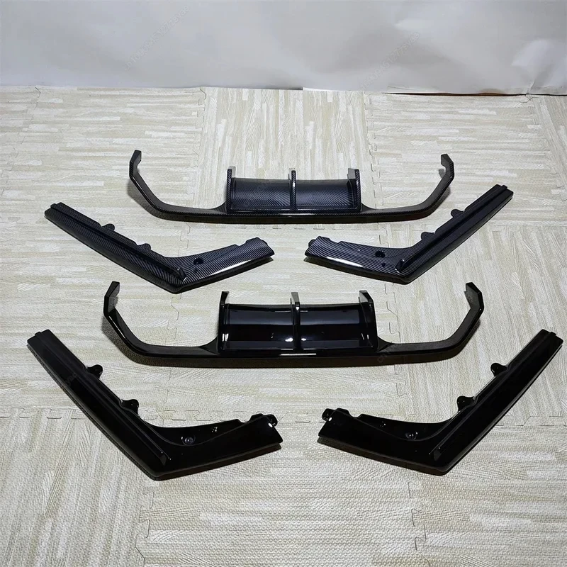 High Quality V Style Rear Bumper Diffuser With Light M3 F80 M4 F82 F83 2014-2020