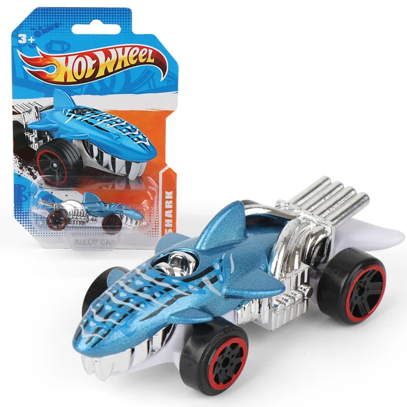 Juguetes de Metal fundido a presión, regalos para niños, modelo de coche HOT WHEE de aleación 1:64, coche deportivo de aleación de inercia, modelo de coche de juguete de aleación de carreras