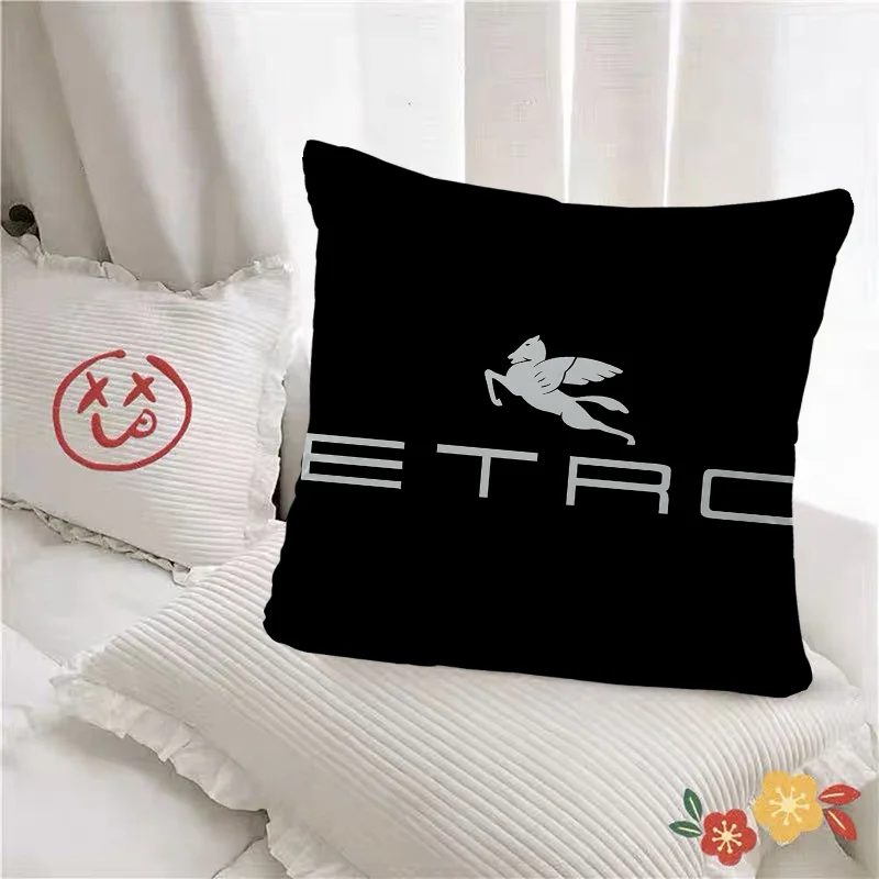 Decorative Pillowcase ETRO Square Cushion Cover Luxury Pillow Cover Pillow Case Sofa Car Bed Room Decor Dakimakura Wedding Gift