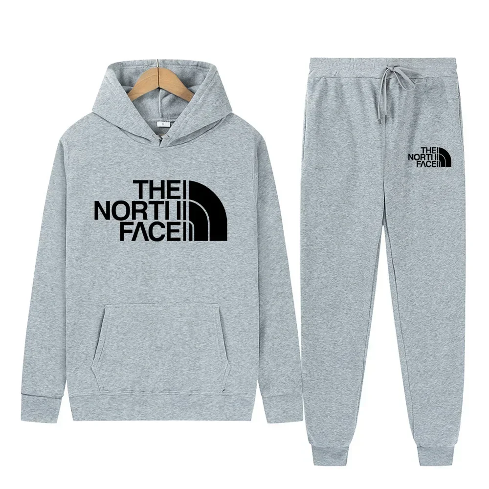 جديد الخريف الشتاء الرجال النساء رياضية هوديس + السراويل 2 قطعة مجموعات دعوى موضة الاتجاه الهيب هوب Y2K الملابس الرياضية بلوزات