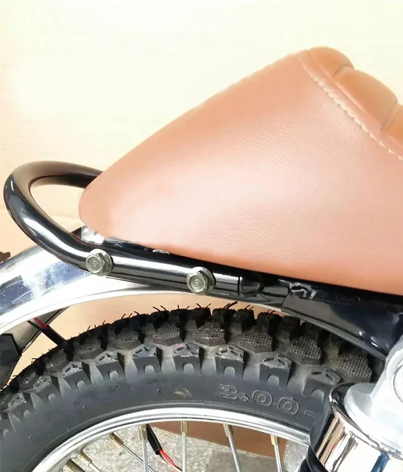 Retro Motorcycle Modification Tail Wing CG125 Rear Armrest Tailstock Rack