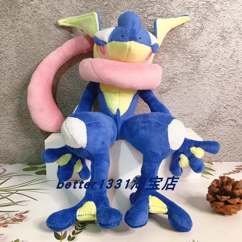 

Новые оригинальные плюшевые игрушки Pokemon SANEI Greninja, куклы, аниме, мягкие игрушки, подарки для детей