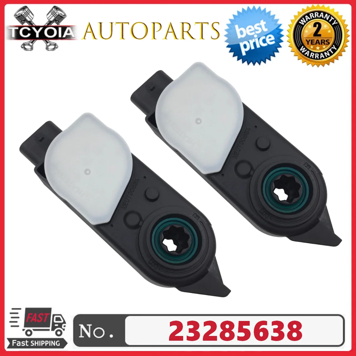 

2pcs NEW Shutter Grille Air Actuator Motor 23285638 For Chevrolet EQUINOX 2019-2023