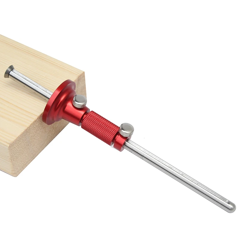 Wheel Marking Gauge With Fine-Tuning Woodworking Scriber Carpentry Parallel Line Drawing Mortise Wood Scribe Tool Durable