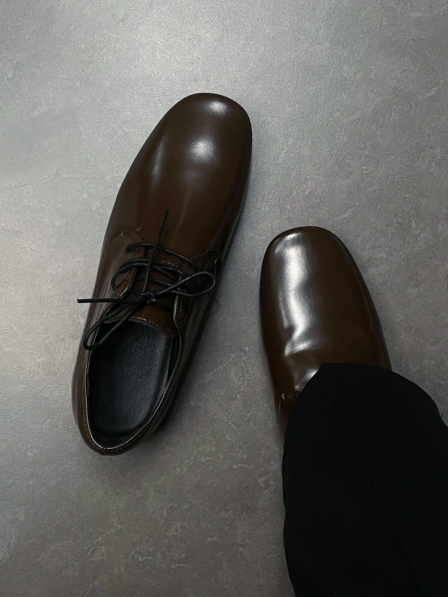 flat-head-lace-up-leather-shoes-men's-style-thin-bottom-commuter-formal-business-casual-wedding-groom-suit-shoes