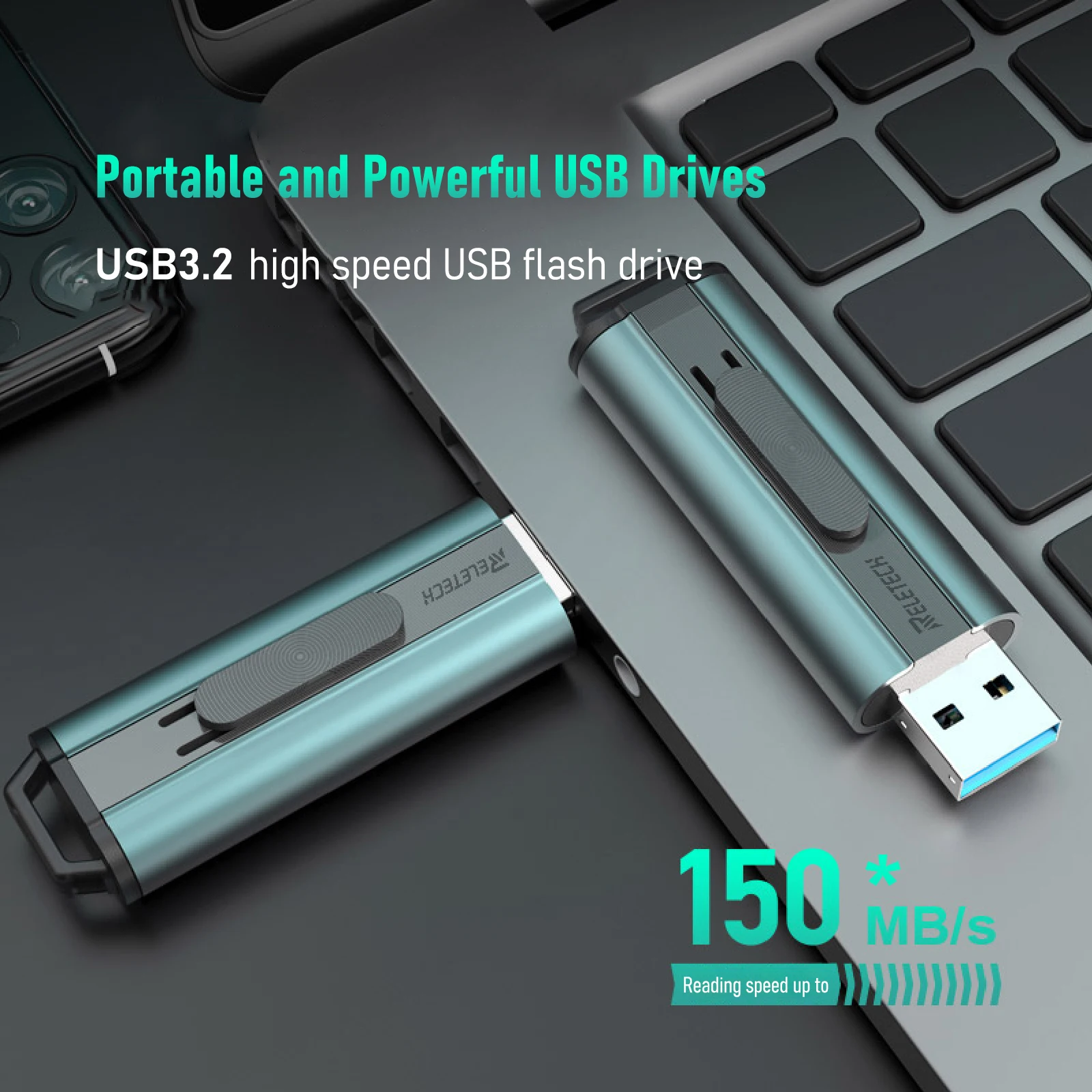 

Портативный твердотельный накопитель Reletech Z1 32 Гб 64 Гб 128 ГБ USB3.1 Gen1x1 флэш-накопитель с натяжным дизайном