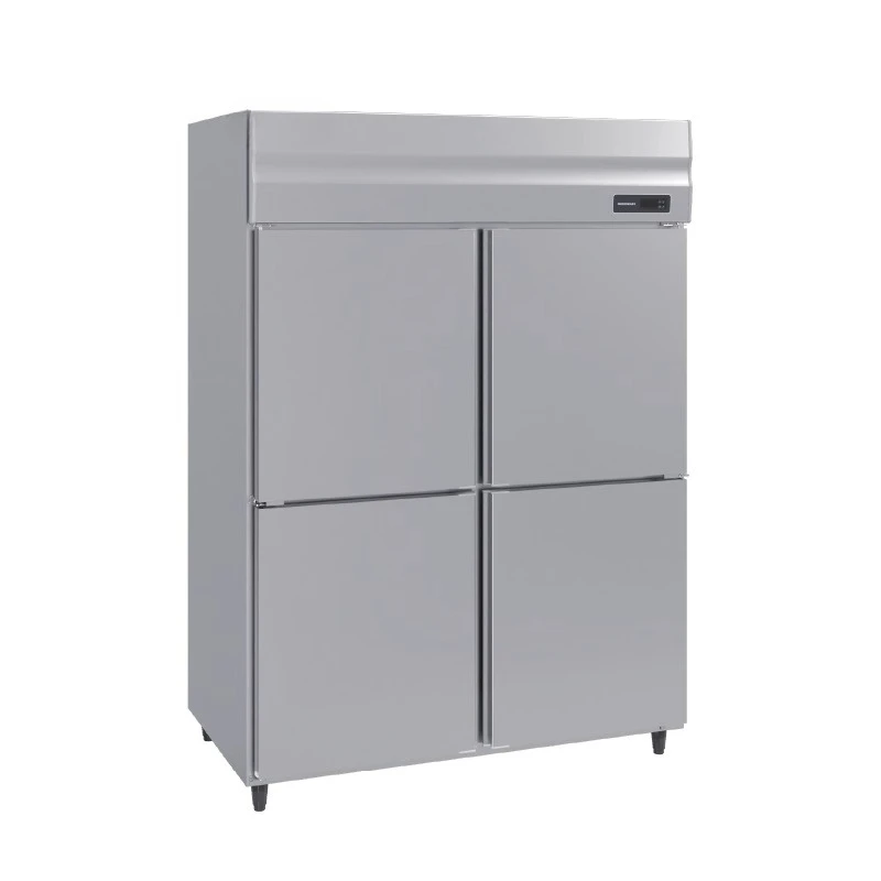 Large four-door silver star freezer 1.4 meters hotel kitchen commercial refrigeration freezer