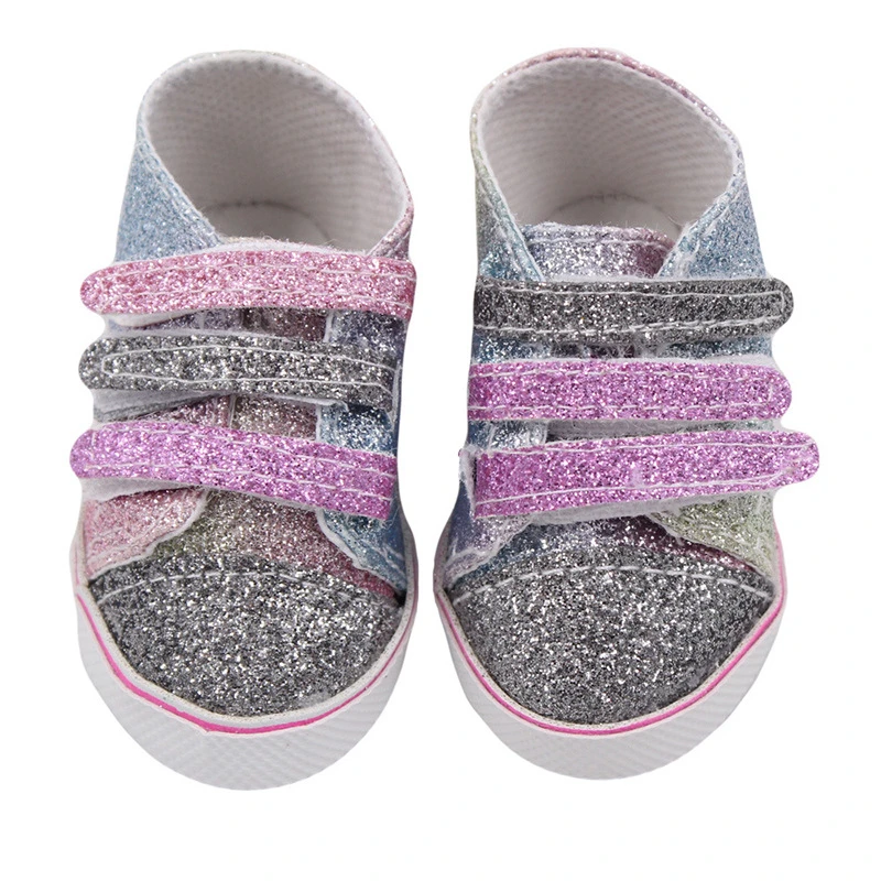 7cm di tela bambola scarpe vestiti accessori per 43 cm nato bambino vestiti 18 pollici americano bambola ragazza giocattolo bambino compleanno Festival regalo