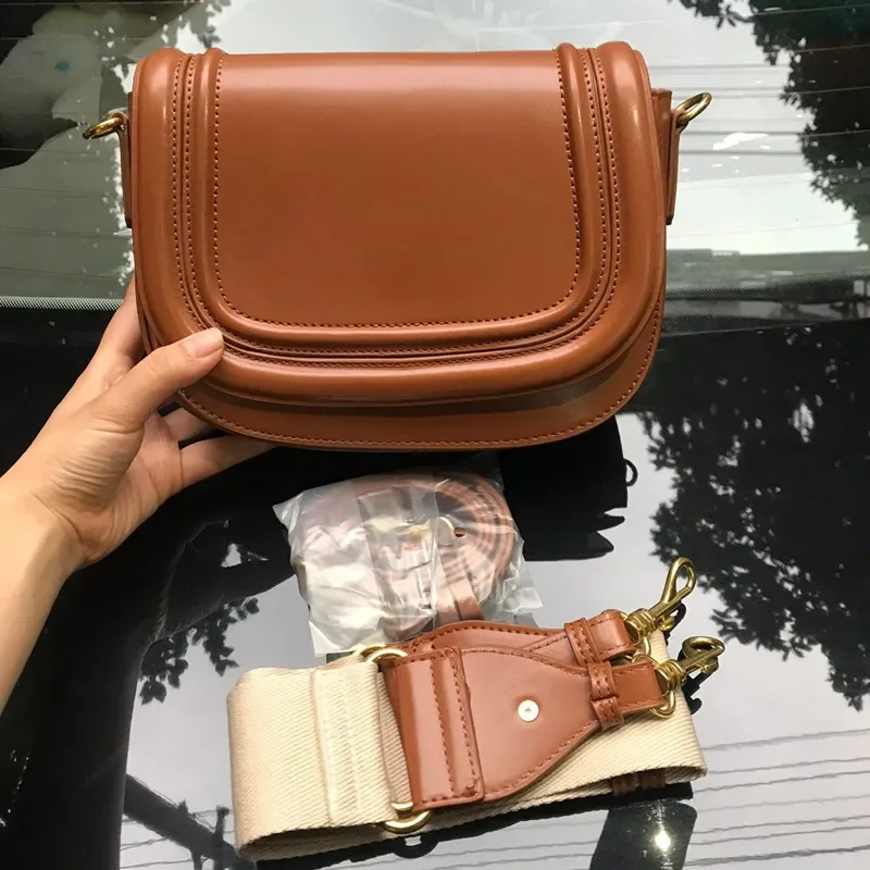 Luxury Bags For Women Toptrends Saddle Crossbody 2024 Trend Designer Underarm Shoulder Bag PU Leather Ladies Handbags And Purses