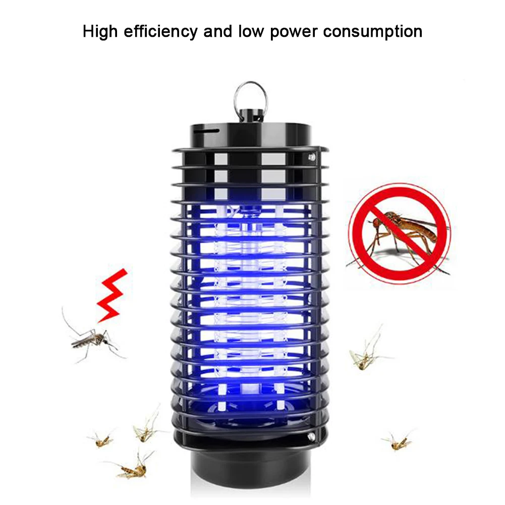 Elétrica Mosquito assassino lâmpadas, inseto armadilha lâmpada, uso de segurança, LED UV luz, inodoro, casa, área de estimação, loja, fábrica, 3w