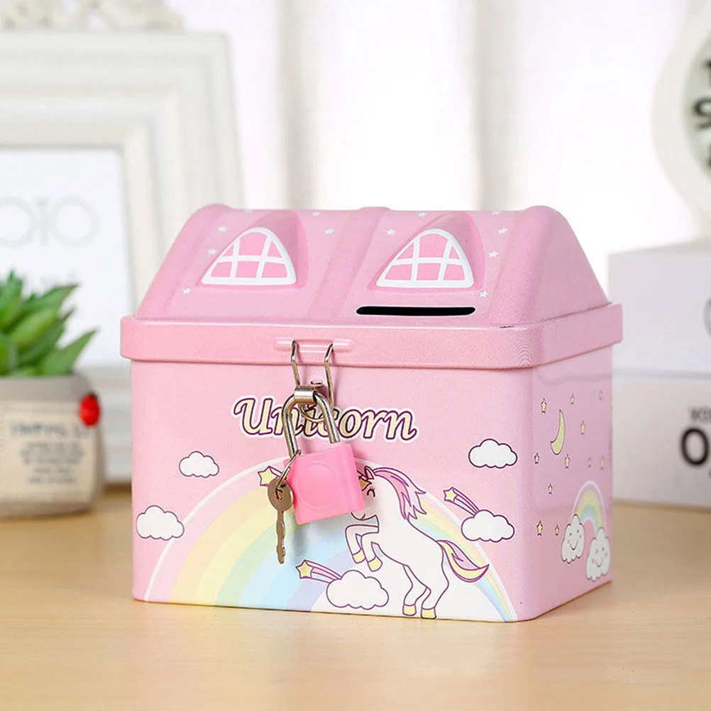 Safigle 2023 Cartoon Piggy Bank Kids Unbreakable Piggy Bank Girls Coin Bank Money Jar Girl Small Size Piggy Bank Money