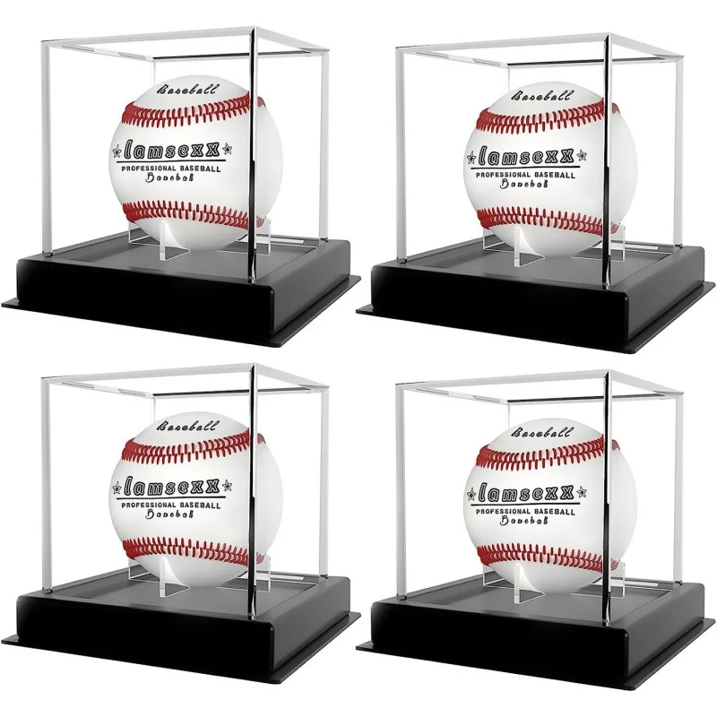 Quality Acrylic Baseball Box Display Golf Tennis Ball Transparent Case For Souvenir Storage Box