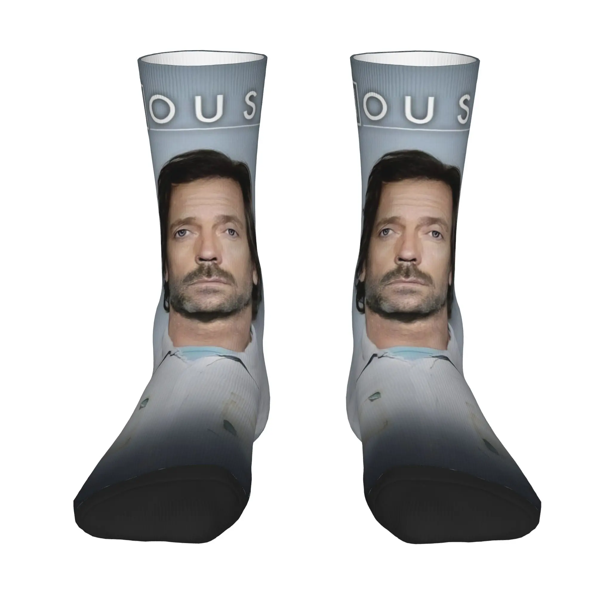 Dr House MD Merch Men Women Socks Non-slip Sport Middle Length Sock Cute Best Gift Idea