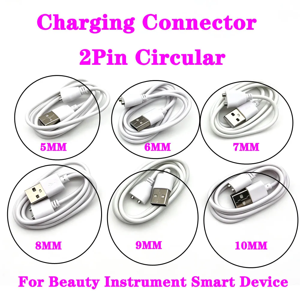 USB Center Spacing 5 6 7 8 9 10 Magnetic Charging Cable Magnet Suction Power Charger For Beauty Instrument Smart Device