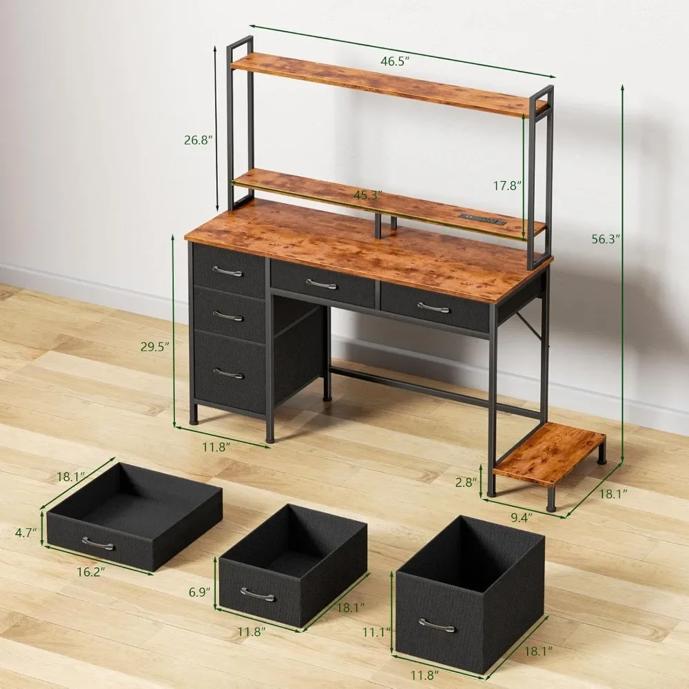 Vendez bien "bureau de jeu ergonomique avec rangement et éclairage pour le bureau à domicile"