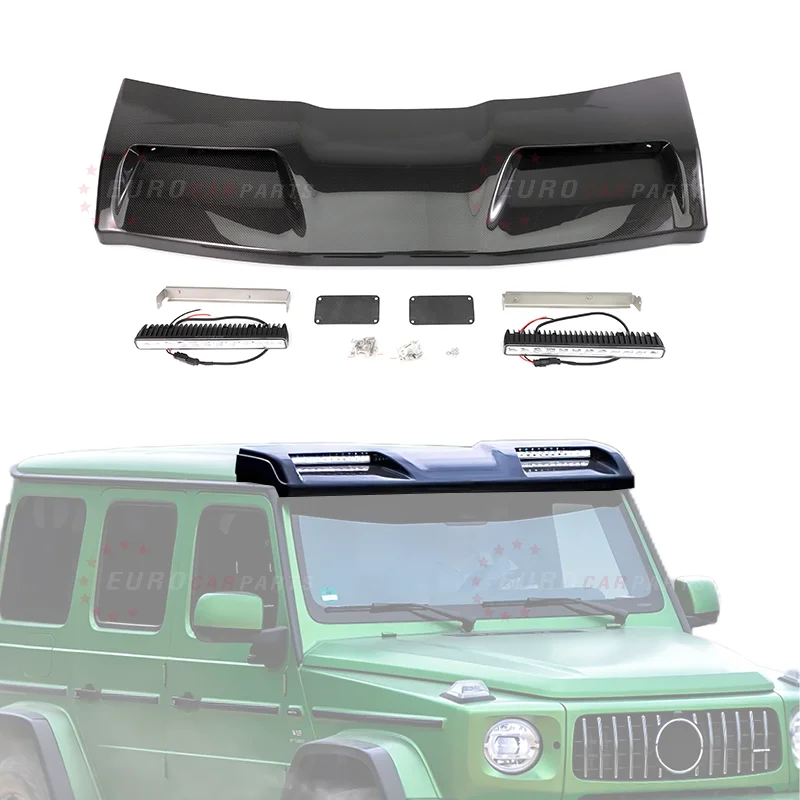 

STLFG-class W464 G63 G500 G350 4X4 Offroad Dent Style Roof Spoiler with Original Lights
