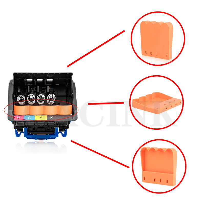 Printhead Protection Plugs For HP 950/711/952/962 Printhead For HP Officejet 7740 8210 010 9015 8100 8600 DesignJet T120 T520