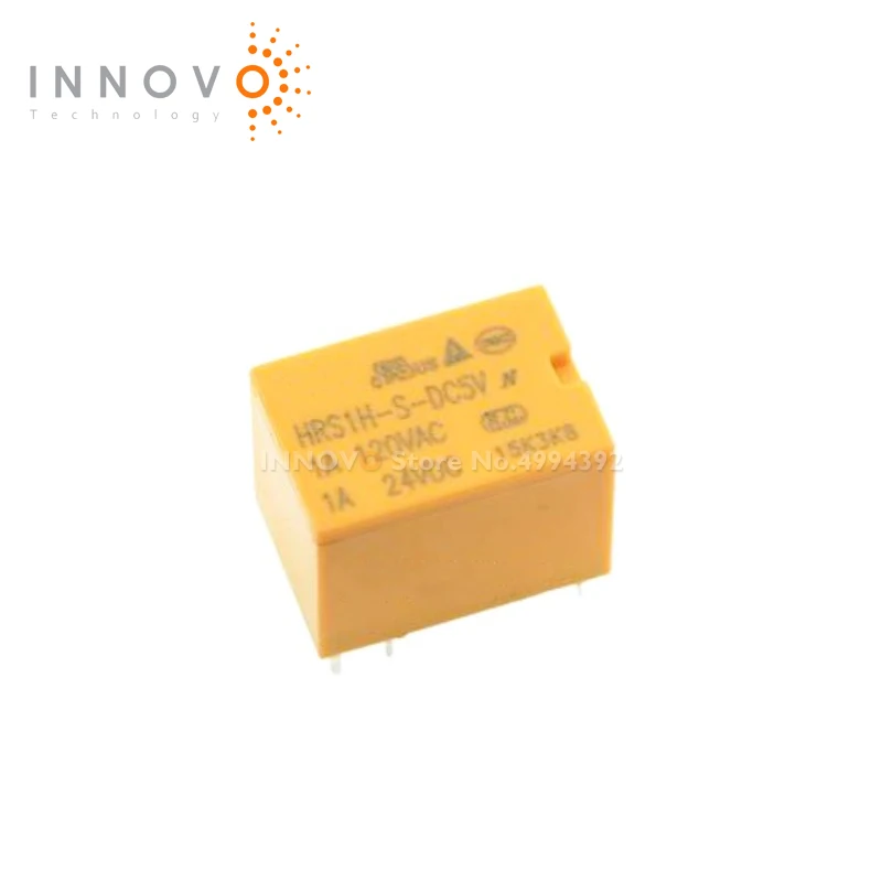 

INNOVO 5pcs/lot HRS1H-S-DC5V Signal Relay 5 VDC SPDT 3 A HRS1 Series Through Hole Free shipping New original