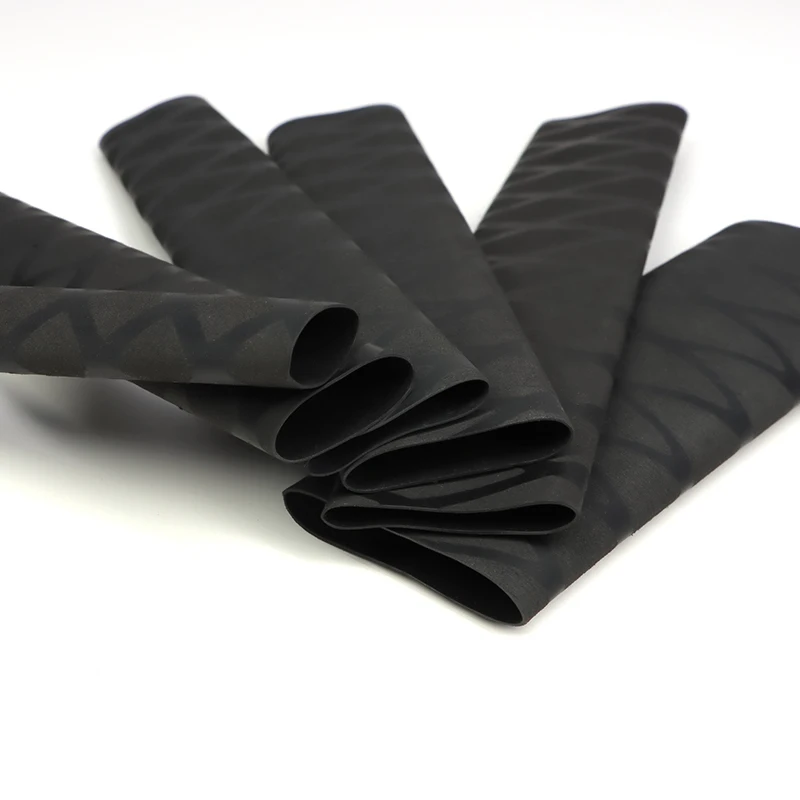 Black Anti-slip Heat Shrink Tube for Fishing Rod Grip DIY Heat Shrink Wrapping Shrink Tubing 15 18 20 22 25 28 30 35 40 45 50mm