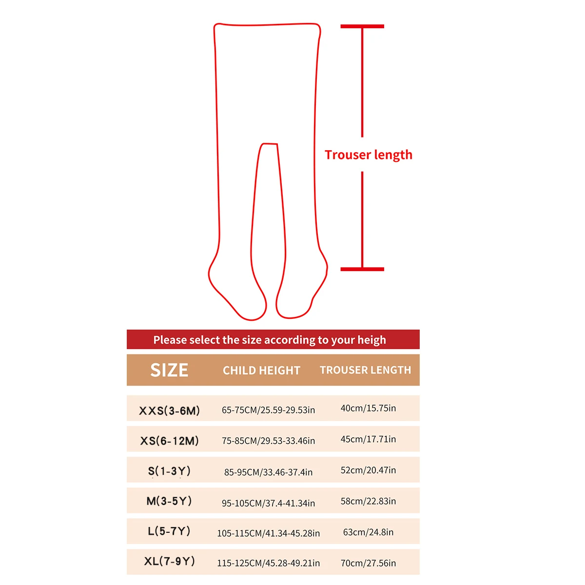 5‑PCS Girls Kids Tights, Slim Fit Spring Autumn Warm High‑Elastic Tights, Vertical Rib with Bow & Carrot Decor Cute Fashion, for view 6