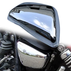 Chrome Motorcycle Left Battery Side Protector Covers Fairing Panel For Yamaha XV700 750 1000 1100 Virago 1984-Up
