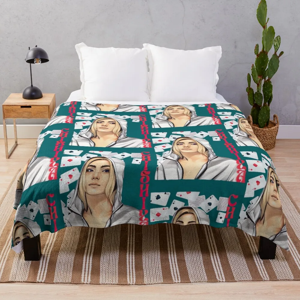 

Alice In Borderland Chishiya Throw Blanket