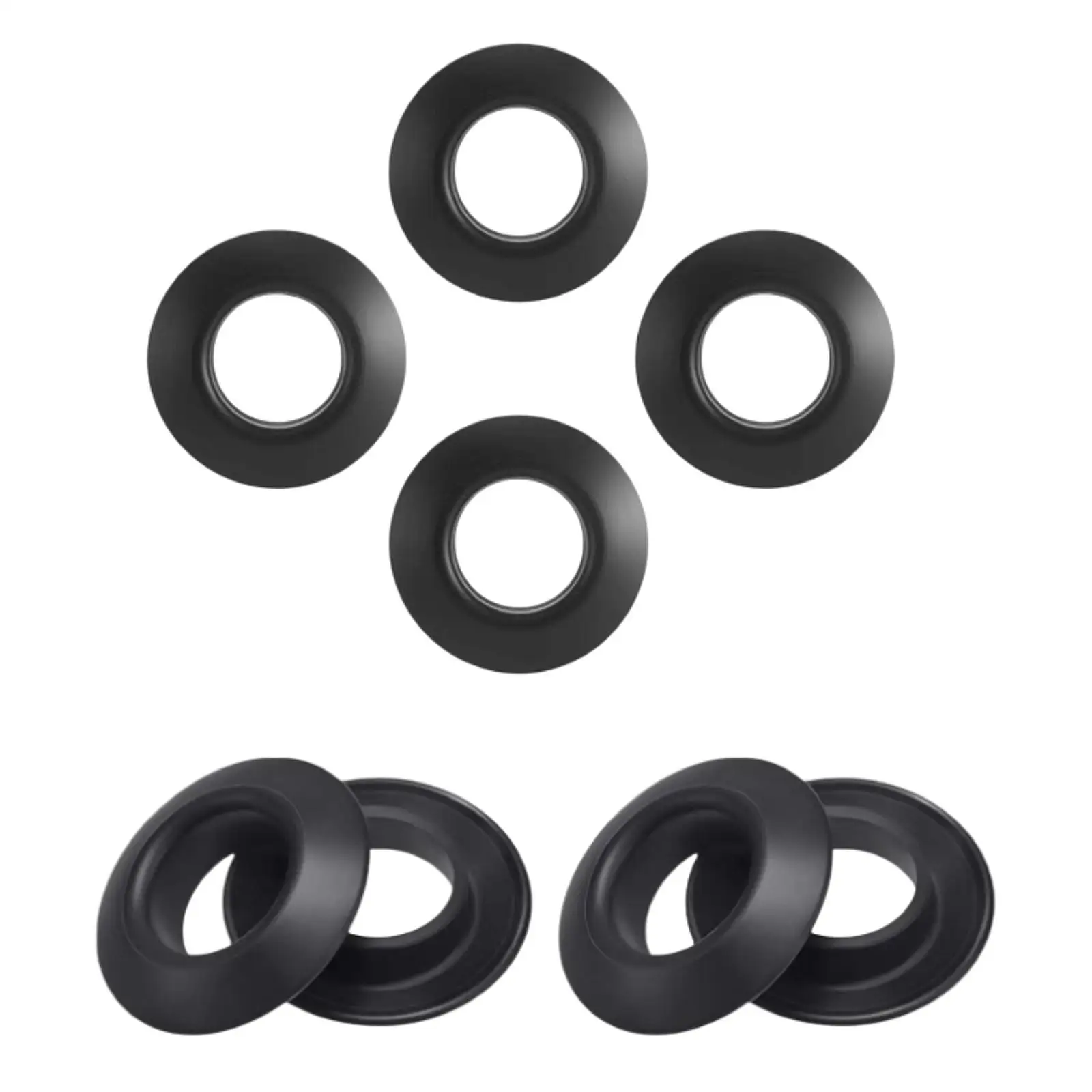 Practical Kayak Paddle Drip Rings PVC Durable Splash Guards Non Slip Oar Shaft Protectors for Touring and Fishing