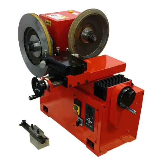 Auto Brake Disc Resurfacer Infinite Speed Brake Drum Disc Cutting Lathe Machine