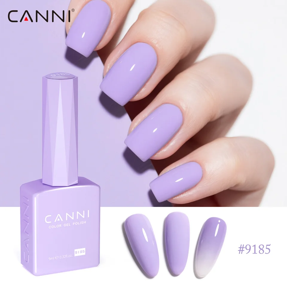 CC8 CANNI esmalte de uñas en gel de 9 ml, libre de HEMA, colores de verano, se remoja con UV LED, textura suave, arte de uñas, manicura 4