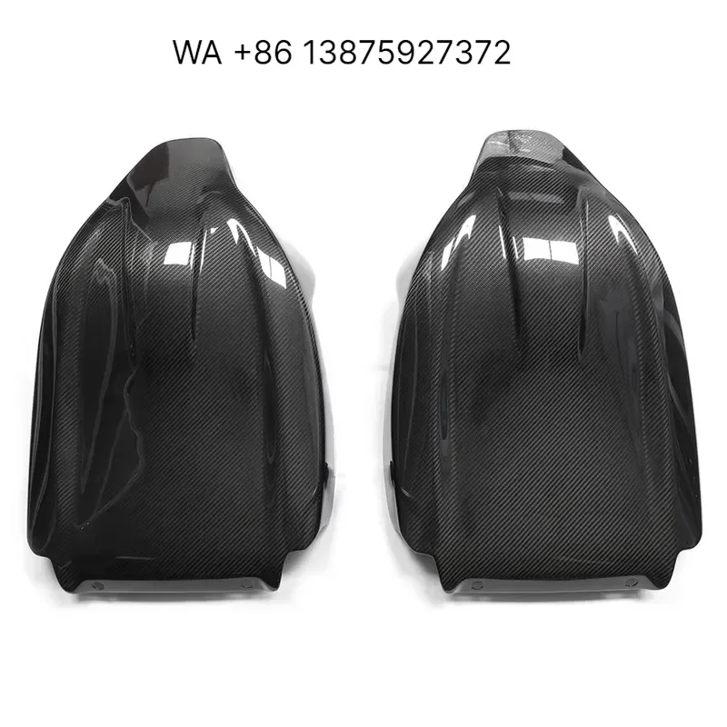 Wmwmnu Dry Carbon Fiber Stick on Seat Back Cover Trims for G80 M3 G82 G83 M4 Seat Back Shell