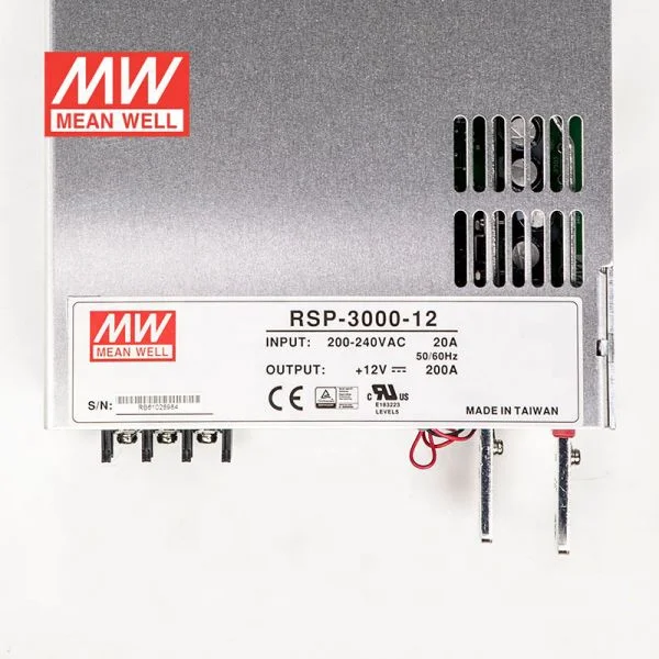RSP-3000 SERIES PFC 3000W MEAN WELL SMPS