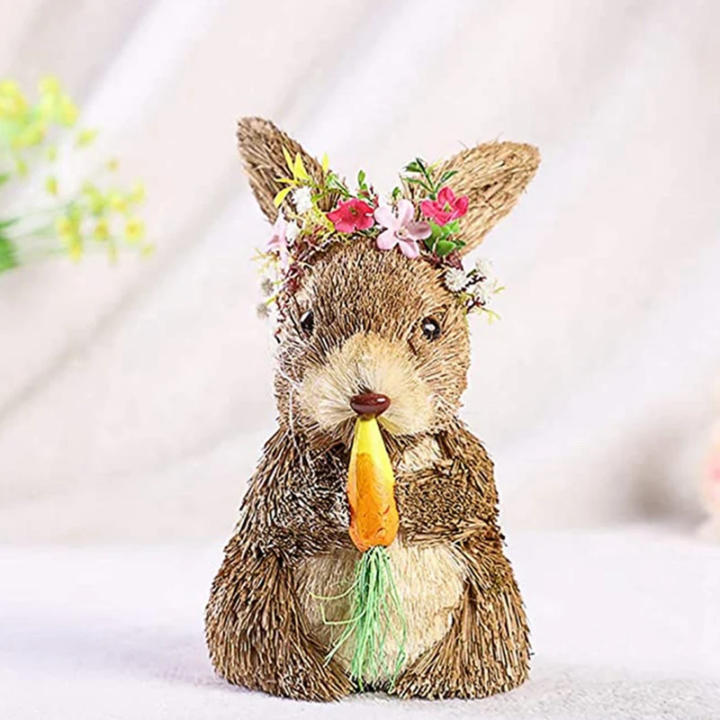 Пасхальное украшение в виде кролика