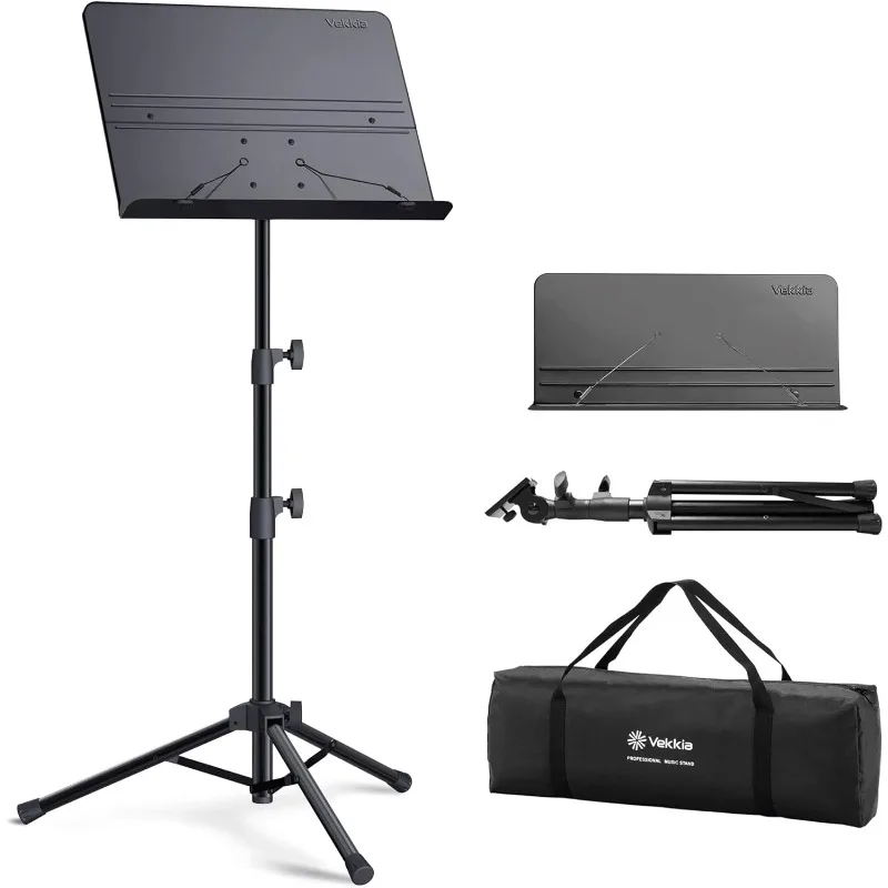 

Sheet Music Stand-Professional Portable Music Stand with Carrying Bag,Folding Adjustable Music Holder,Super Sturdy suitab